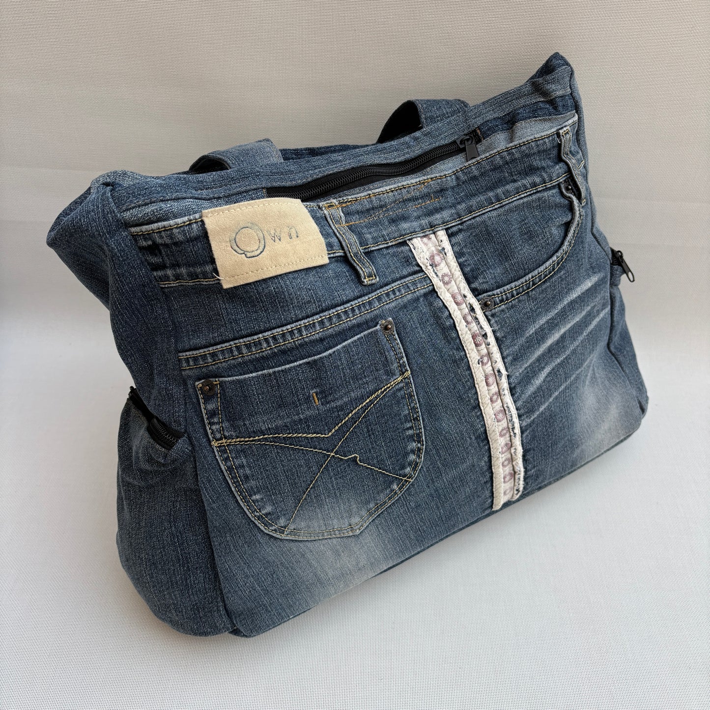 ♻️ Jeans Recycled ♻️ Unique Piece No. 11975