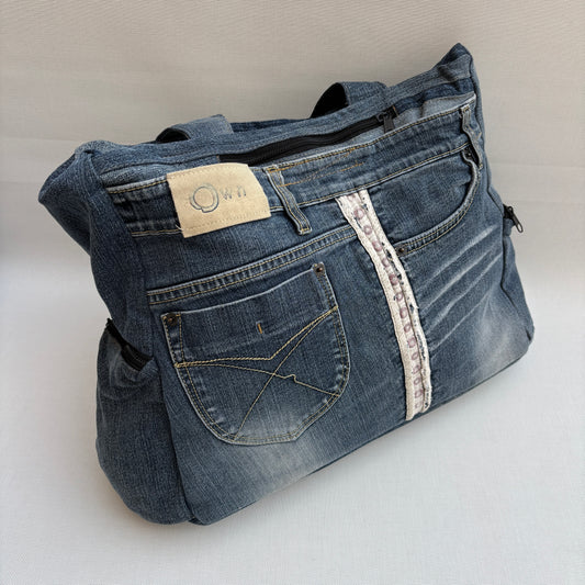 ♻️ Jeans Recycled ♻️ Unique Piece No. 11975