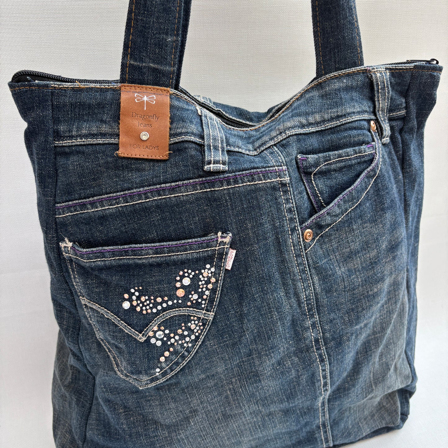 Bolso vaquero · ♻️ Jeans Recycled ♻️ · Pieza Única Núm. 18164