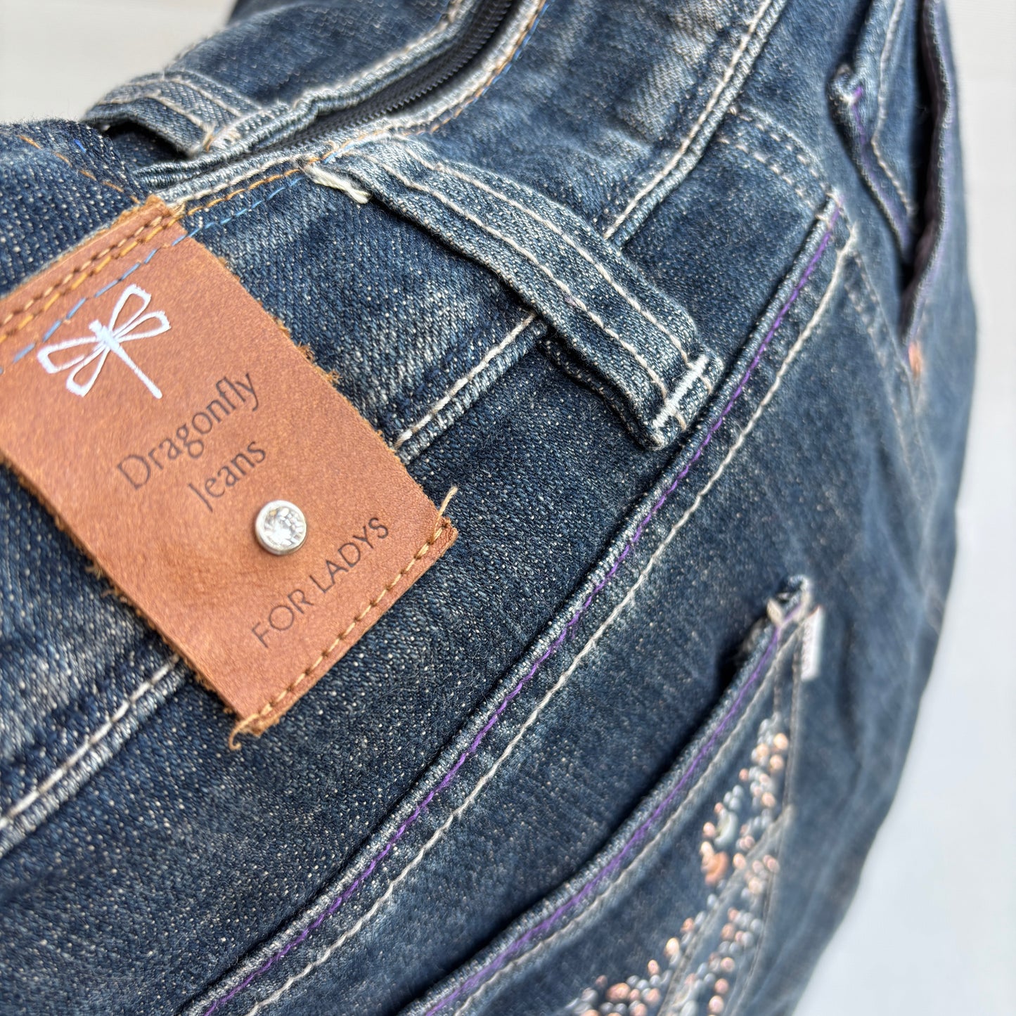 Bolso vaquero · ♻️ Jeans Recycled ♻️ · Pieza Única Núm. 18164