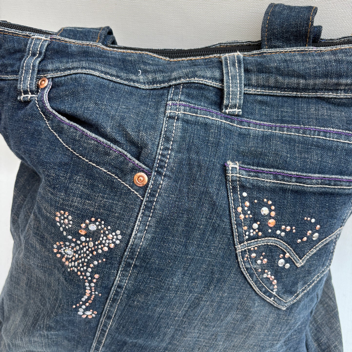 Bolso vaquero · ♻️ Jeans Recycled ♻️ · Pieza Única Núm. 18164