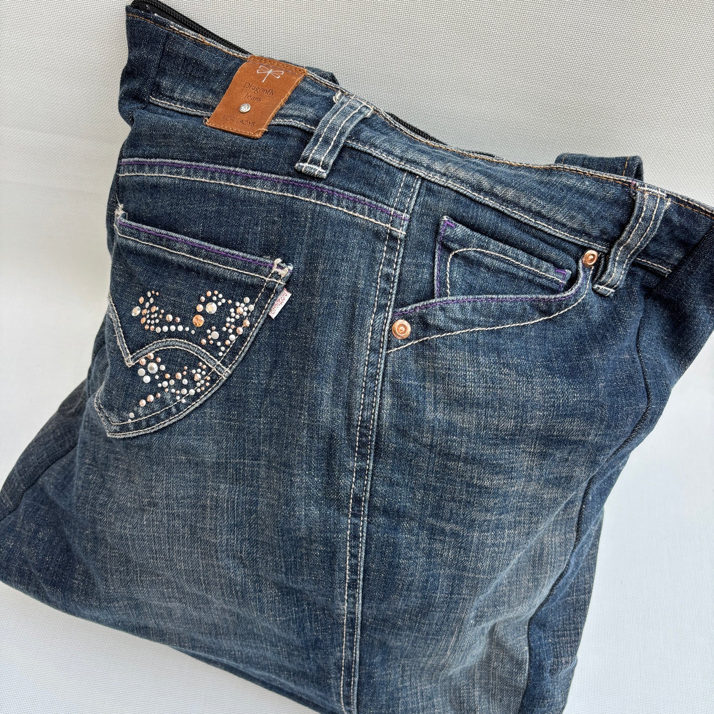 Bolso vaquero · ♻️ Jeans Recycled ♻️ · Pieza Única Núm. 18164