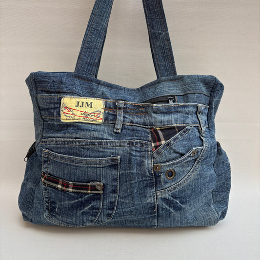 ♻️ Jeans Recycled ♻️ Unique Piece No. 11975