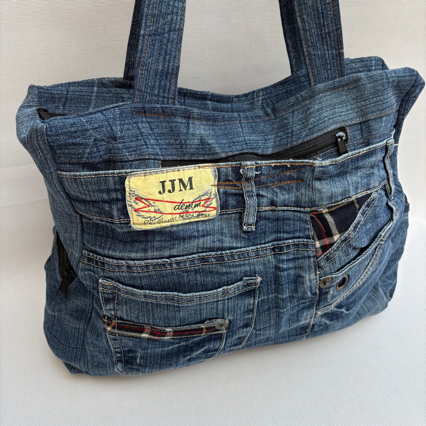 ♻️ Jeans Recycled ♻️ Unique Piece No. 11975