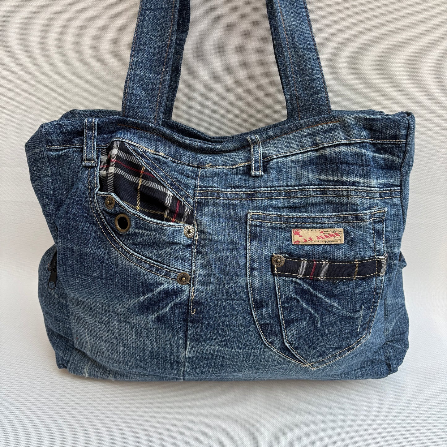 ♻️ Jeans Recycled ♻️ Unique Piece No. 11975