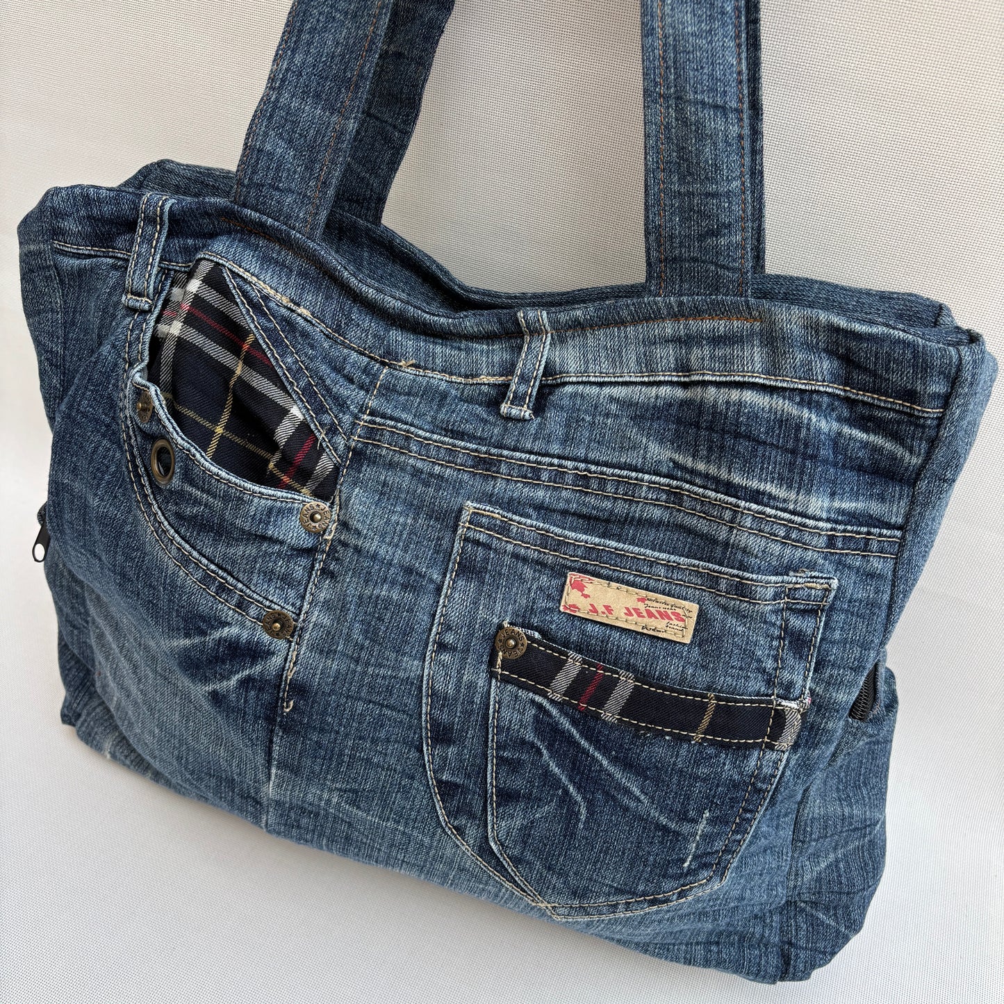 ♻️ Jeans Recycled ♻️ Unique Piece No. 11975