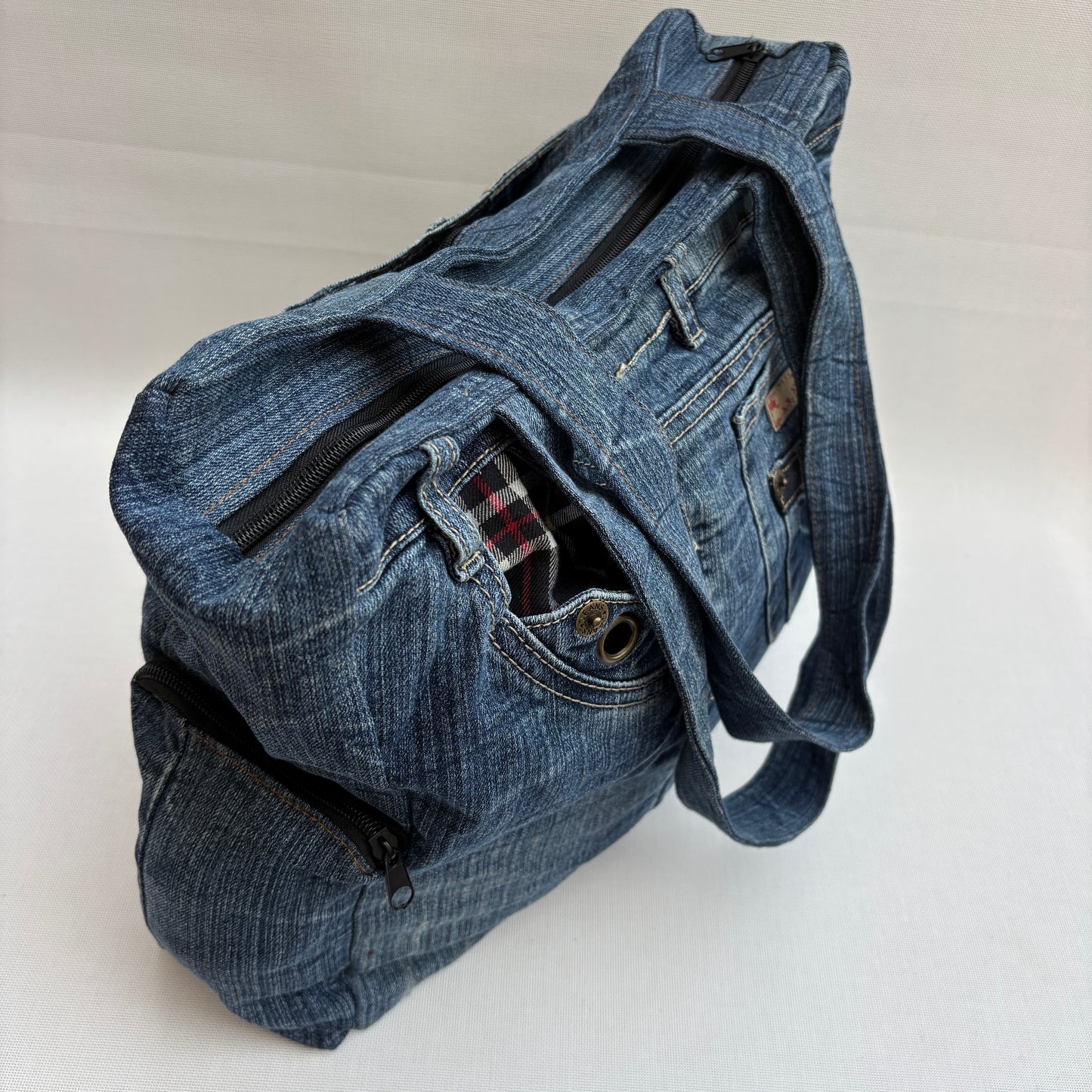 ♻️ Jeans Recycled ♻️ Unique Piece No. 11975