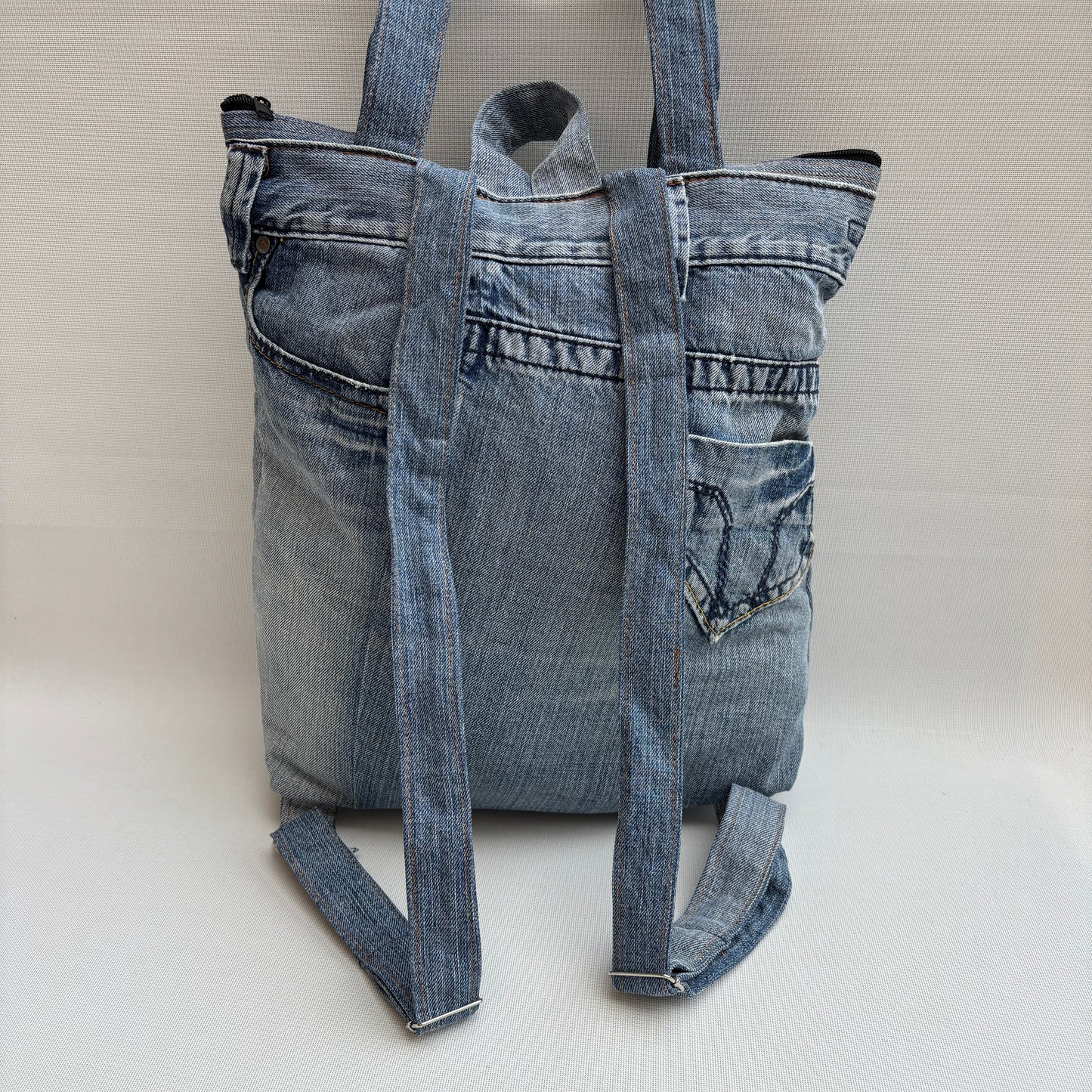 ♻️ Jeans Recycled ♻️ Unique Piece No. 11975