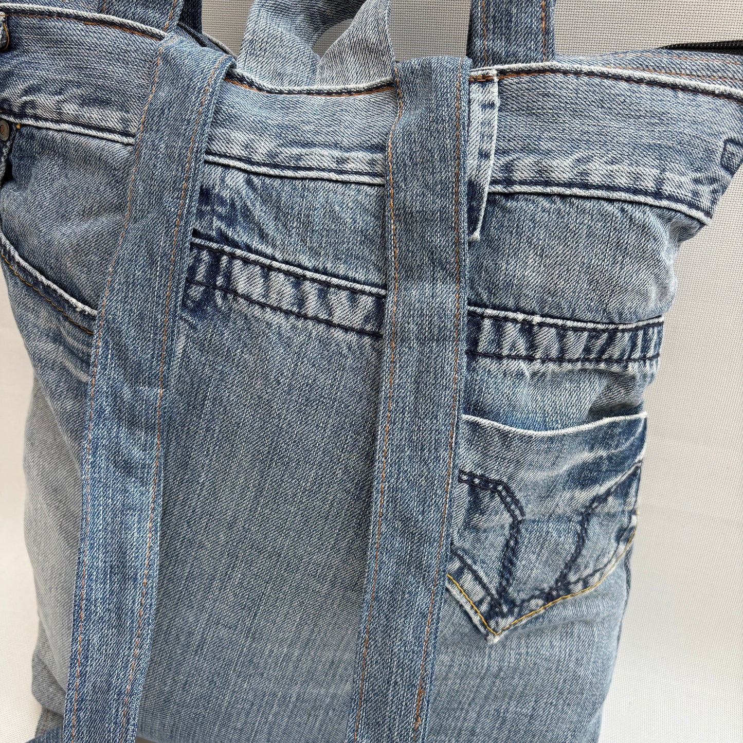 ♻️ Jeans Recycled ♻️ Unique Piece No. 11975