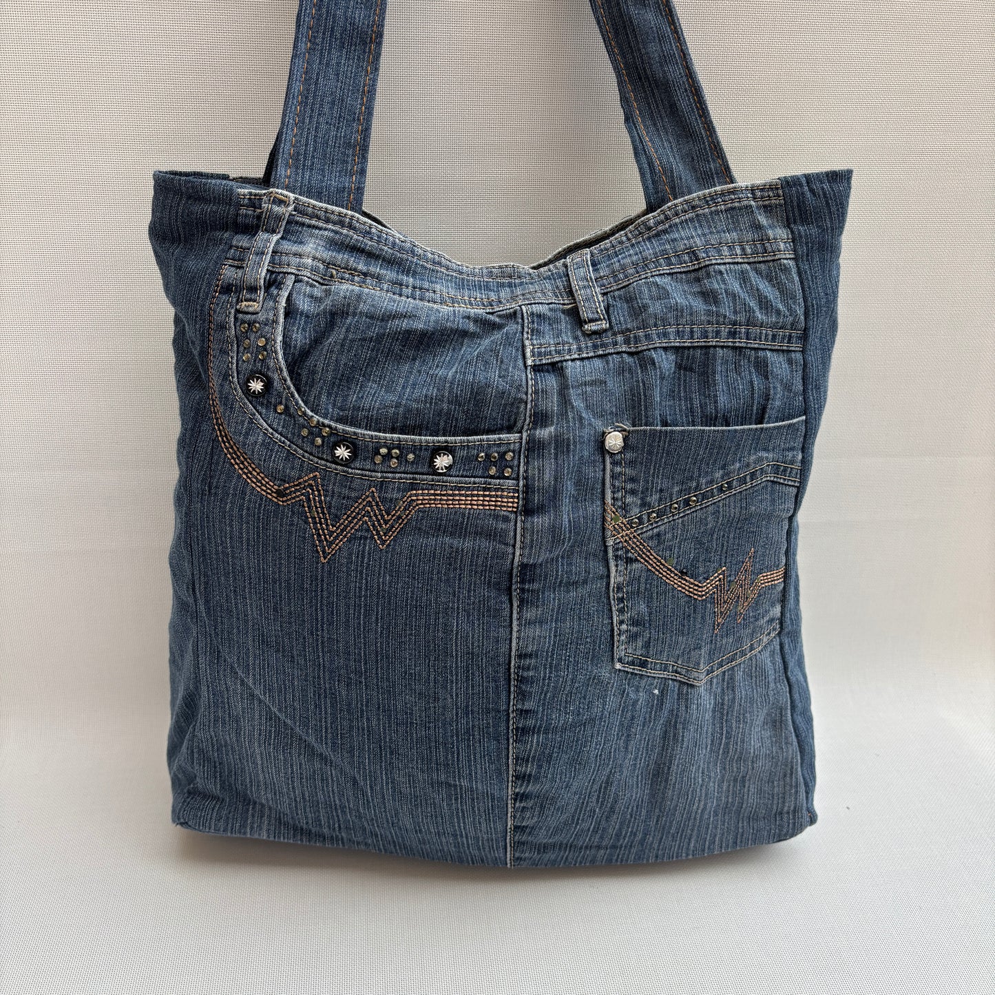 ♻️ Jeans Recycled ♻️ Unique Piece No. 11975