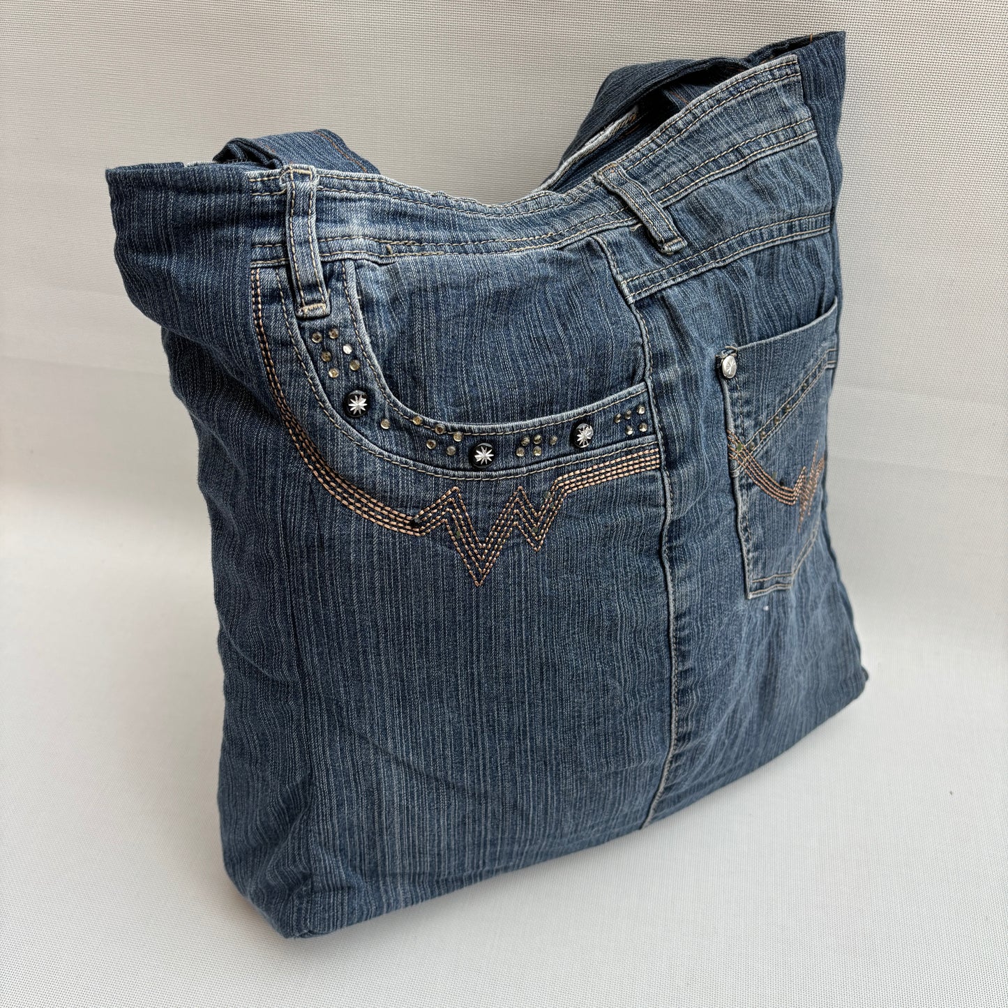 ♻️ Jeans Recycled ♻️ Unique Piece No. 11975