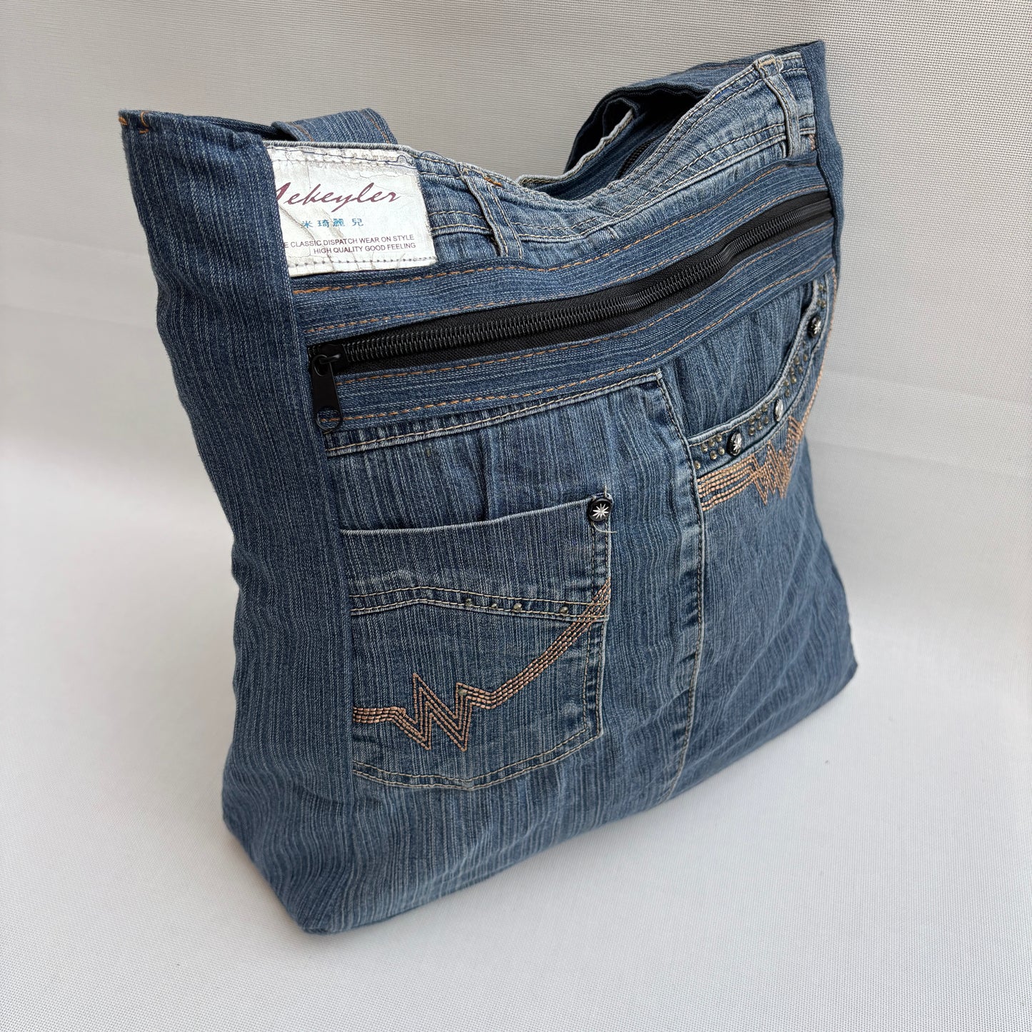 ♻️ Jeans Recycled ♻️ Unique Piece No. 11975