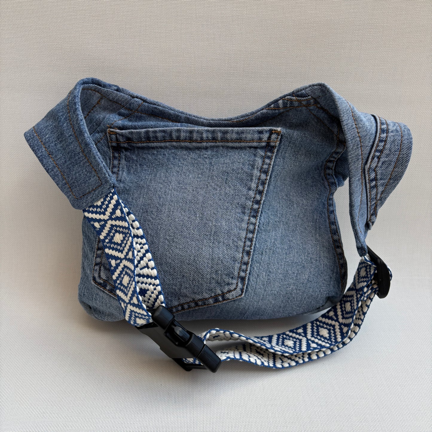♻️ Jeans Recycled ♻️ Einzelstück Nr. 11935