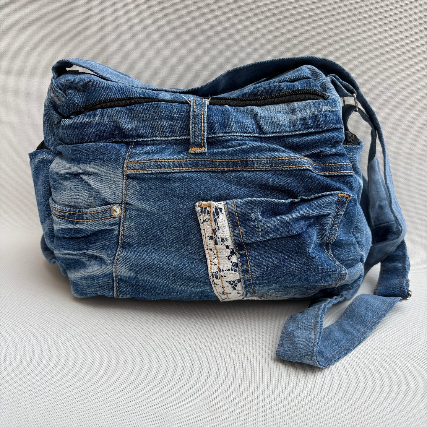 ♻️ Jeans Recycled ♻️ Unique Piece No. 11975