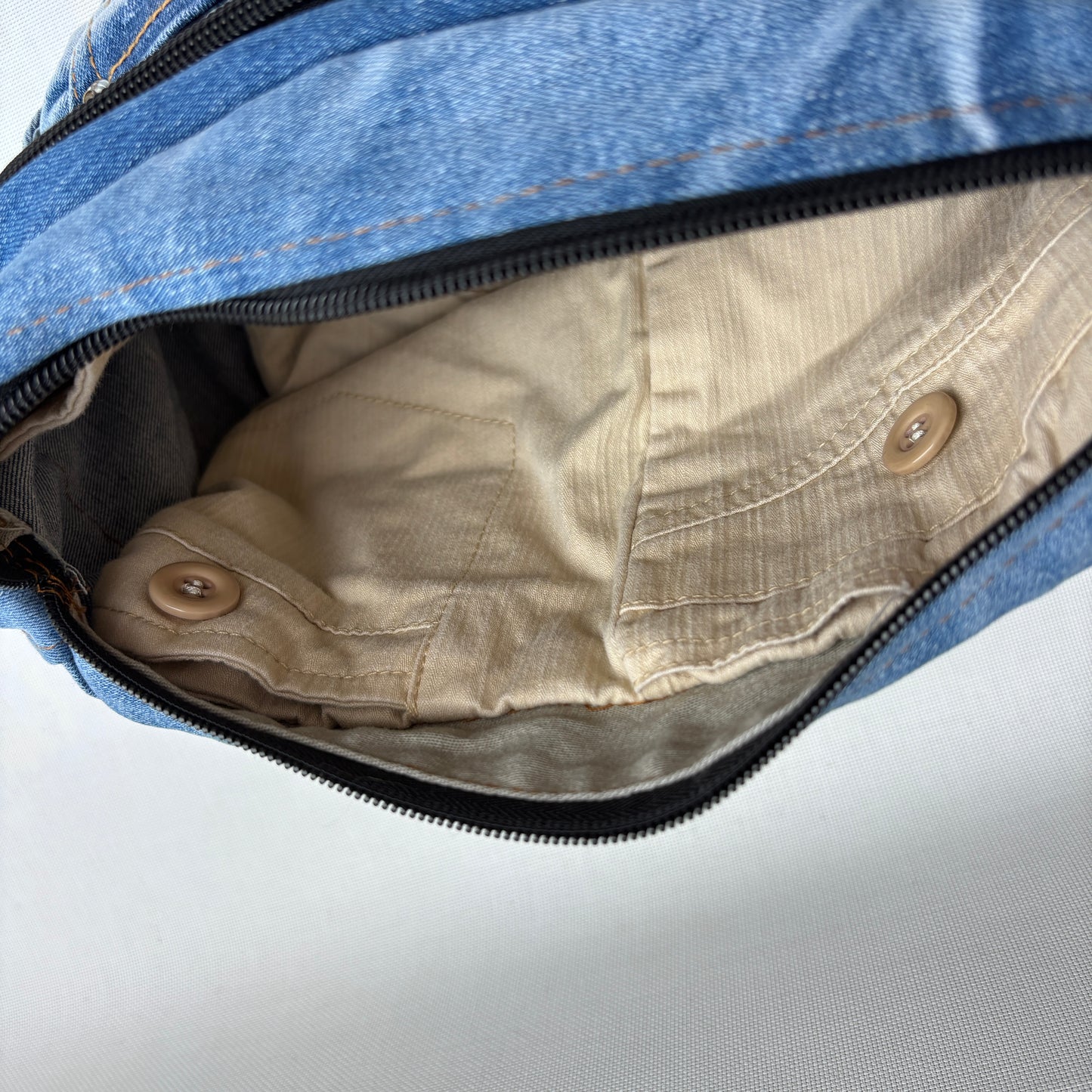 ♻️ Jeans Recycled ♻️ Unique Piece No. 11975