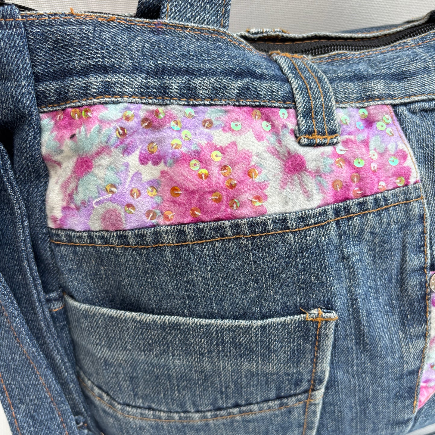 ♻️ Jeans Recycled ♻️ Unique Piece No. 11975