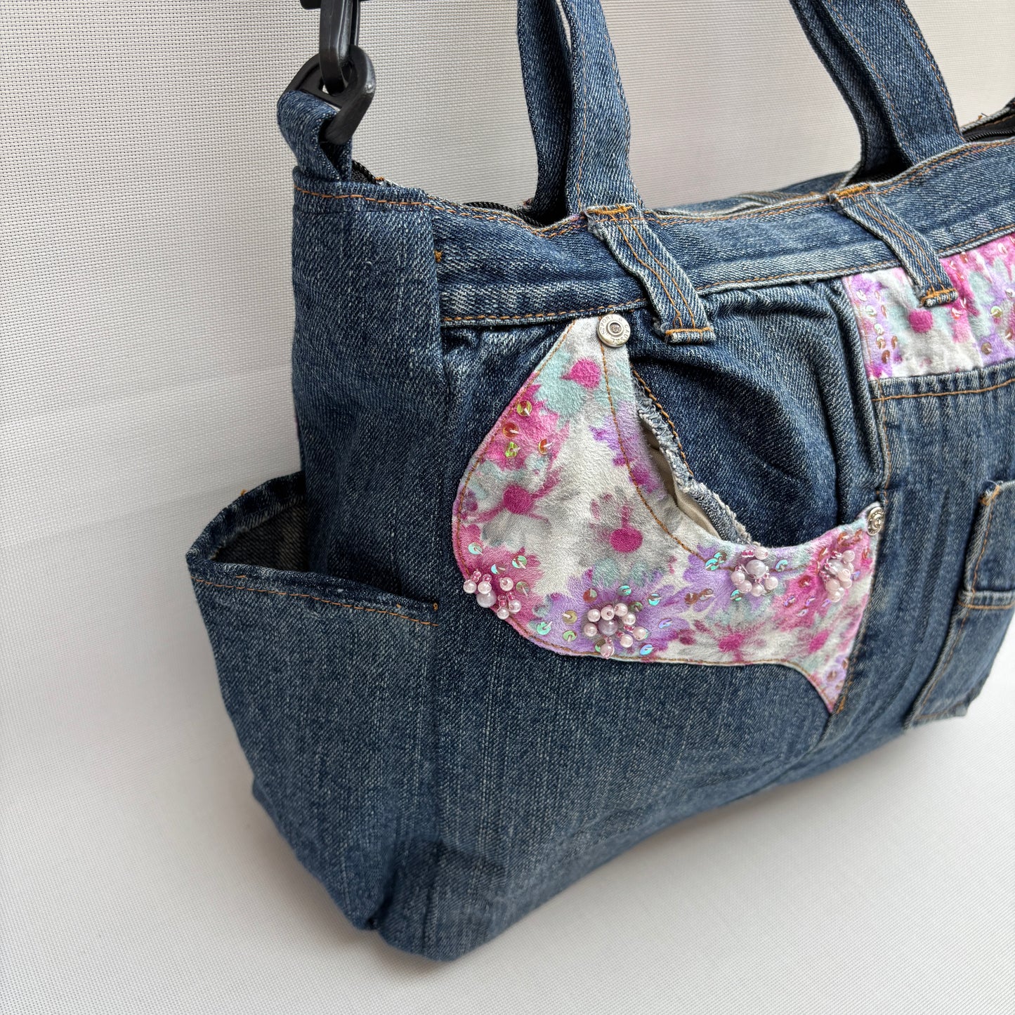 ♻️ Jeans Recycled ♻️ Unique Piece No. 11975