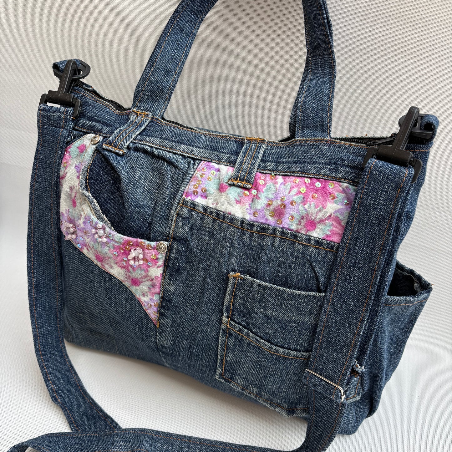 ♻️ Jeans Recycled ♻️ Unique Piece No. 11975