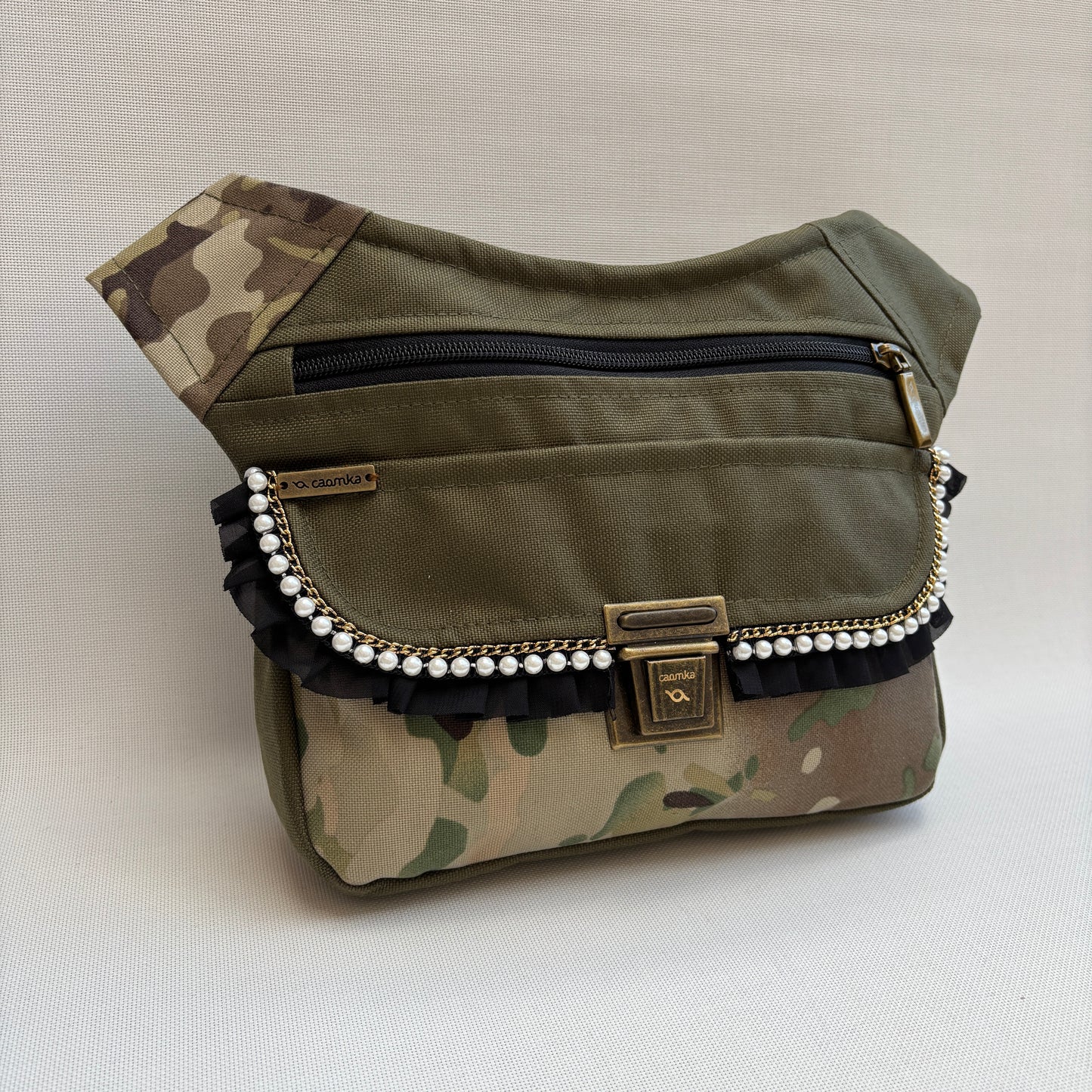 Riñonera "Special Kaki Top" · Impermeable · Pieza Única Núm. 16687