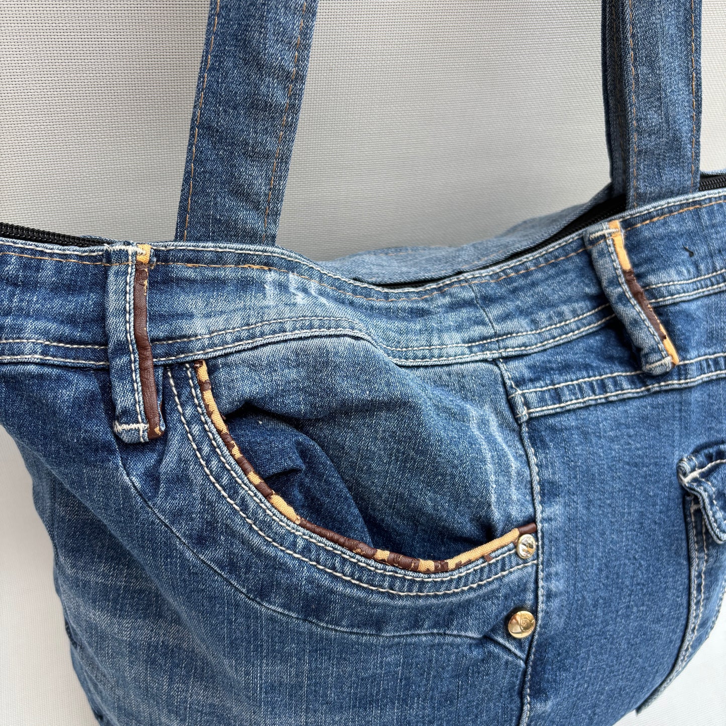 ♻️ Jeans Recycled ♻️ Unique Piece No. 11975