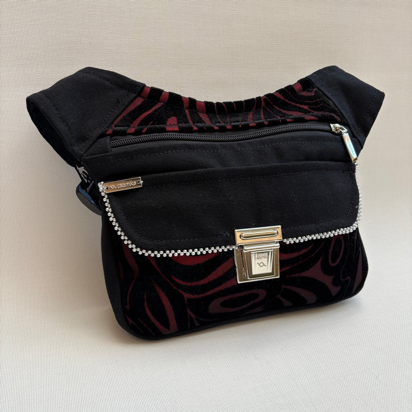 Riñonera "Luxury Top Plus" · Terciopelo · Pieza Única Núm. 16688
