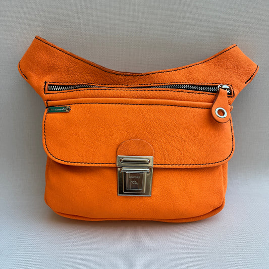 (-20%) Classic Orange & Silver · Piel natural BioCuir® · Pieza Exclusiva Núm. 14098
