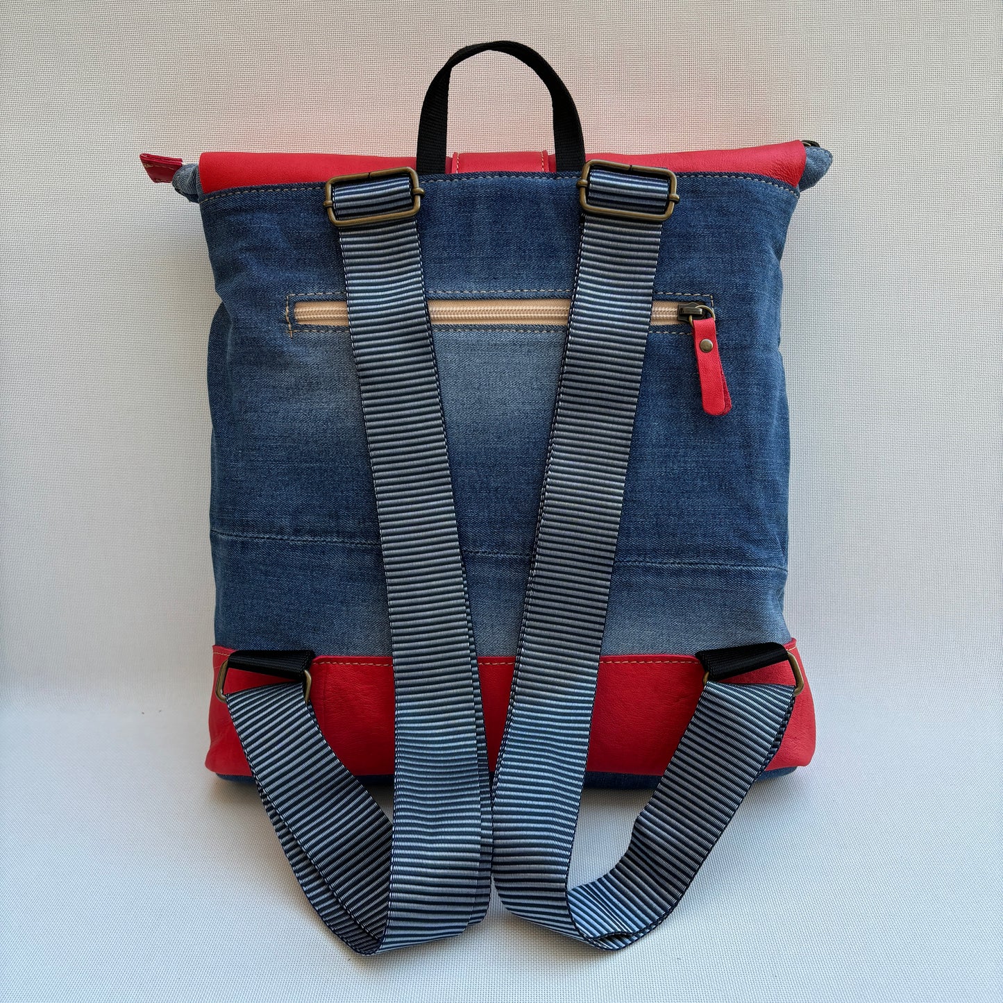 Mochila Top Caomka Recycled ♻️ Jeans · Pieza Única 16066