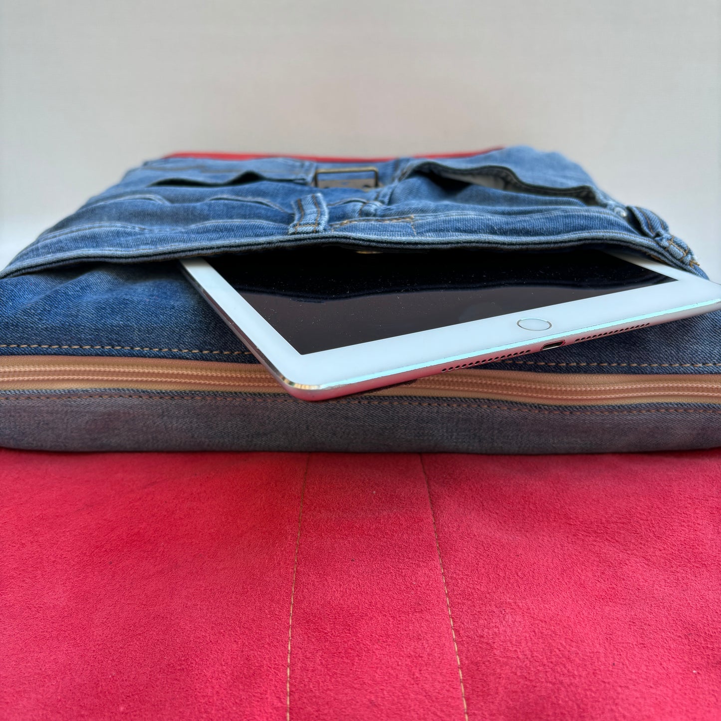 Mochila Top Caomka Recycled ♻️ Jeans · Pieza Única 16066