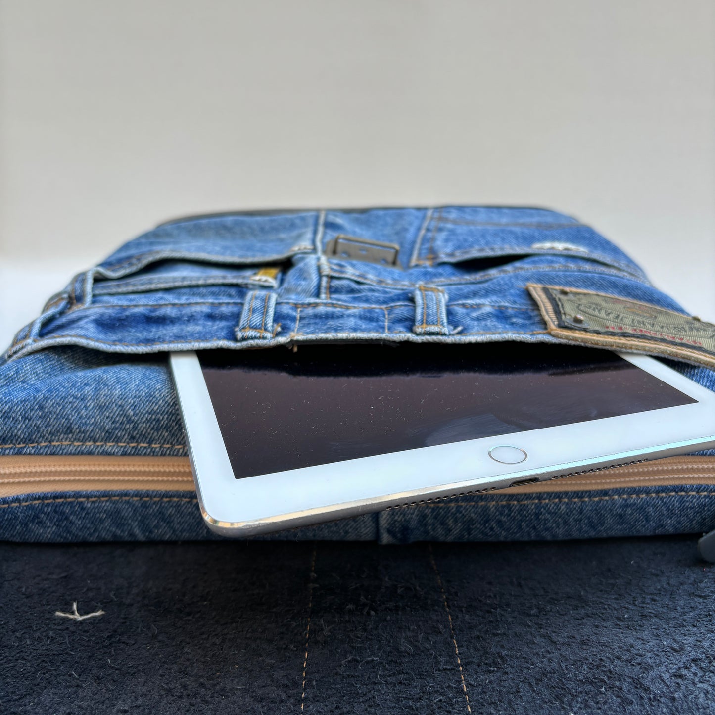 Mochila Top Caomka Recycled ♻️ Jeans · Pieza Única 16068