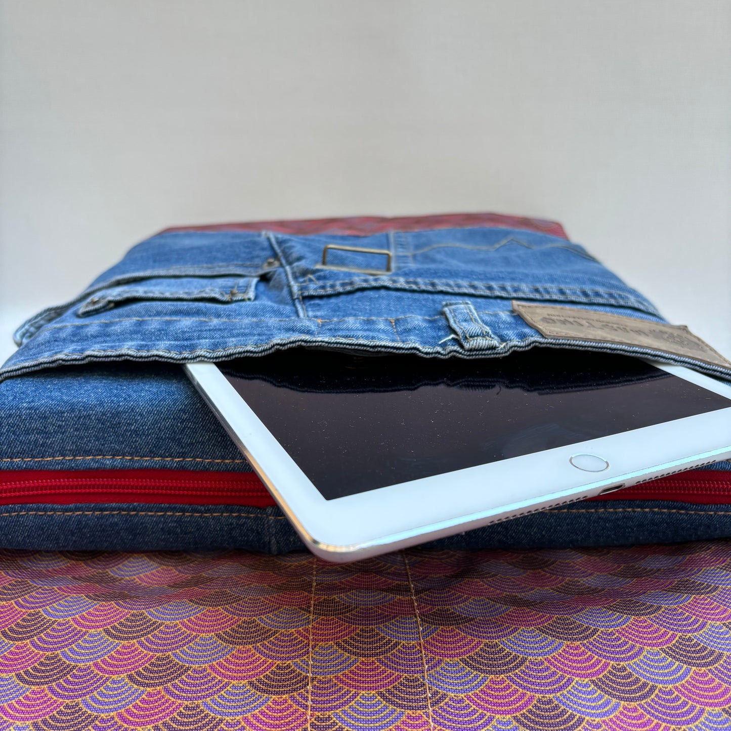 Mochila Top Caomka Recycled ♻️ Jeans · Pieza Única 16101