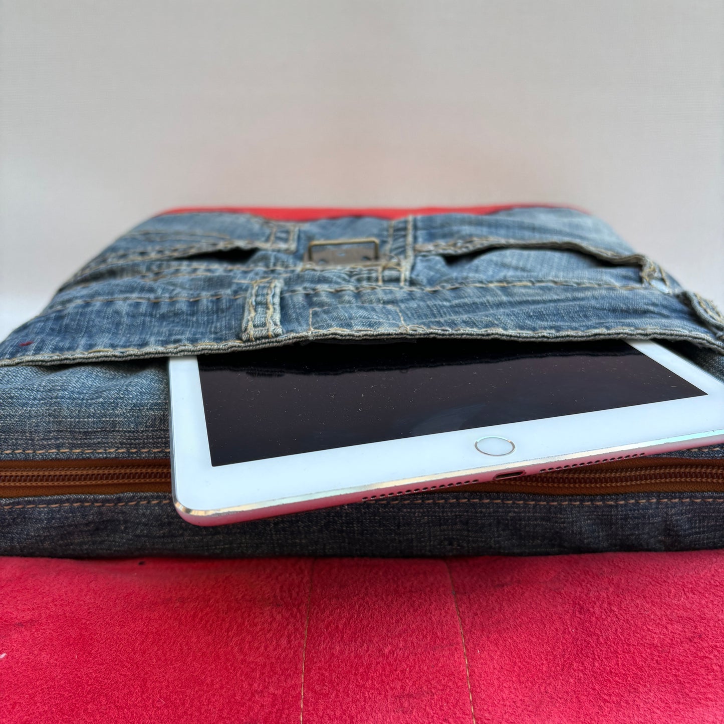 Mochila Top Caomka Recycled ♻️ Jeans · Pieza Única 16100