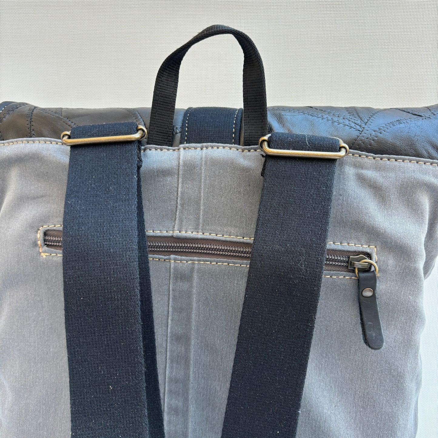 Mochila Top Caomka Recycled ♻️ Jeans · Pieza Única 16099