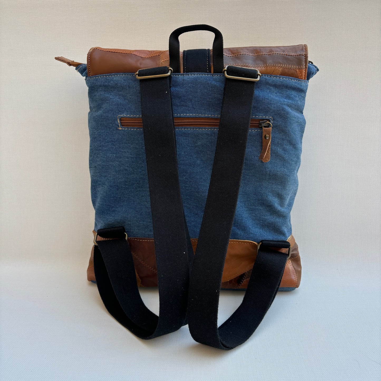 Mochila Top Caomka Recycled ♻️ Jeans · Pieza Única 16098