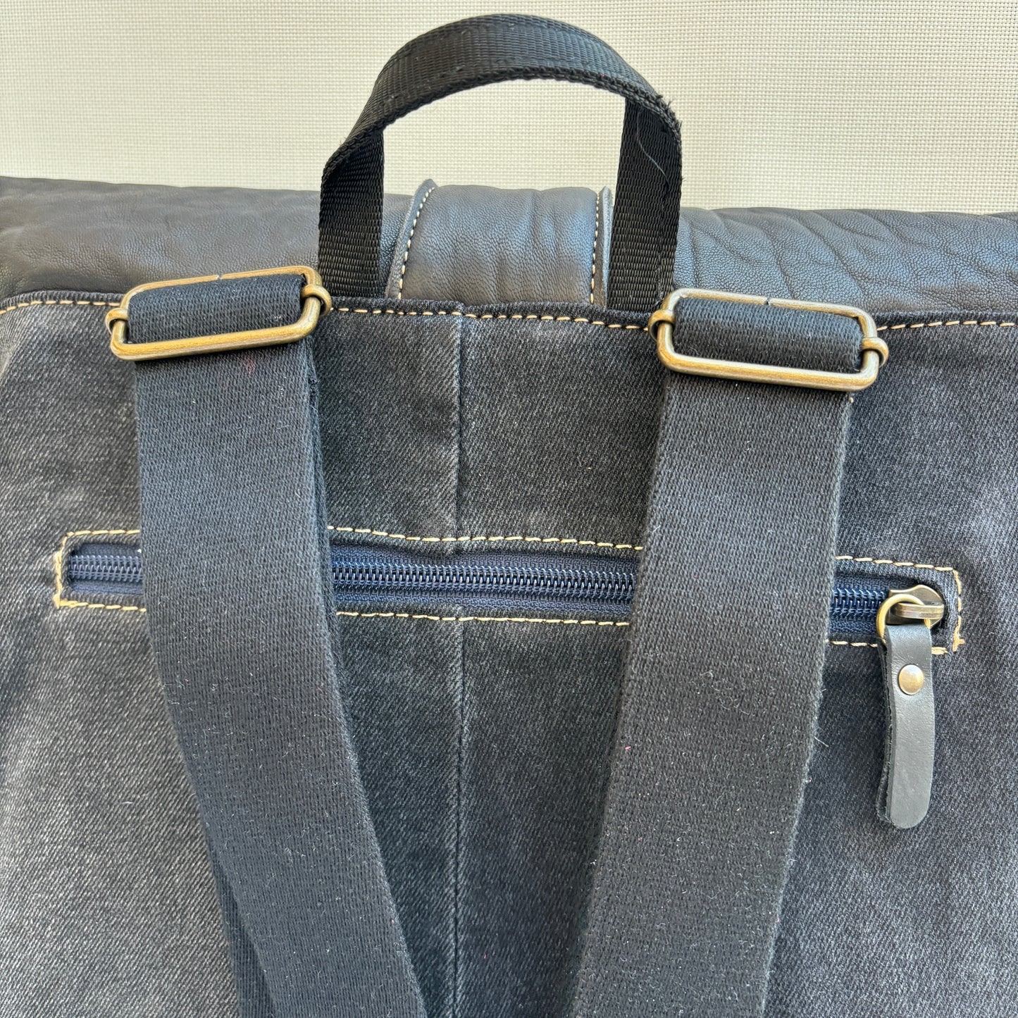 Mochila Top Caomka Recycled ♻️ Jeans · Pieza Única 15801