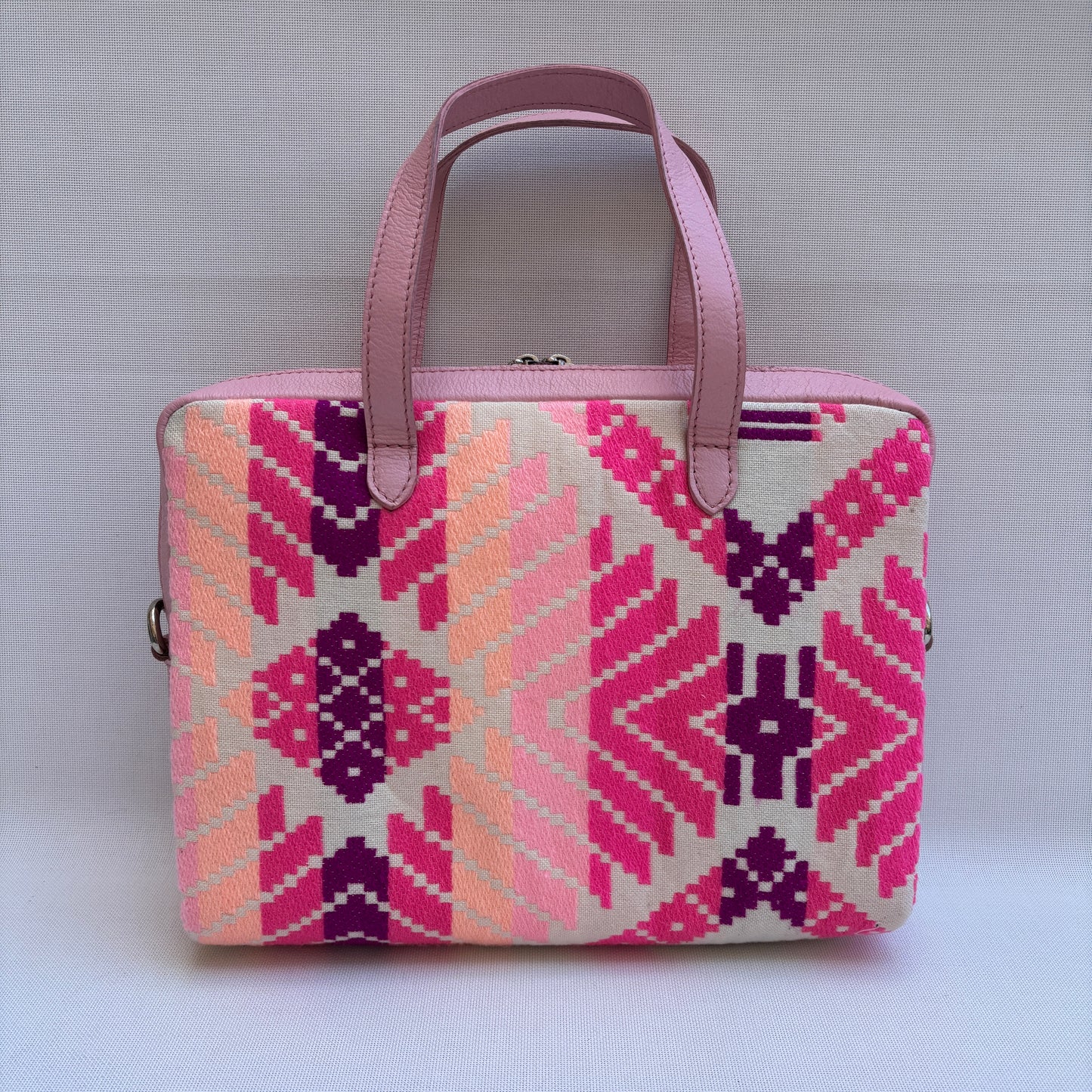 Bolso Carla "Rose India Luxe" · Pieza Única Núm. 18957 (primeras piezas) en evolución.