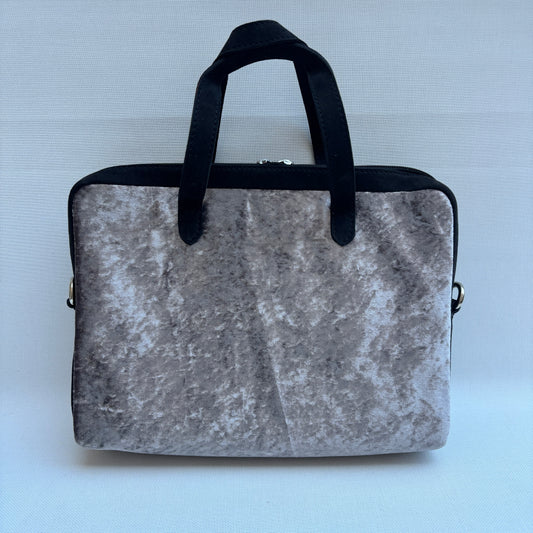 Bolso Carla "Silver Black Luxe" · Pieza Única Núm. 18958 (primeras piezas) en evolución.