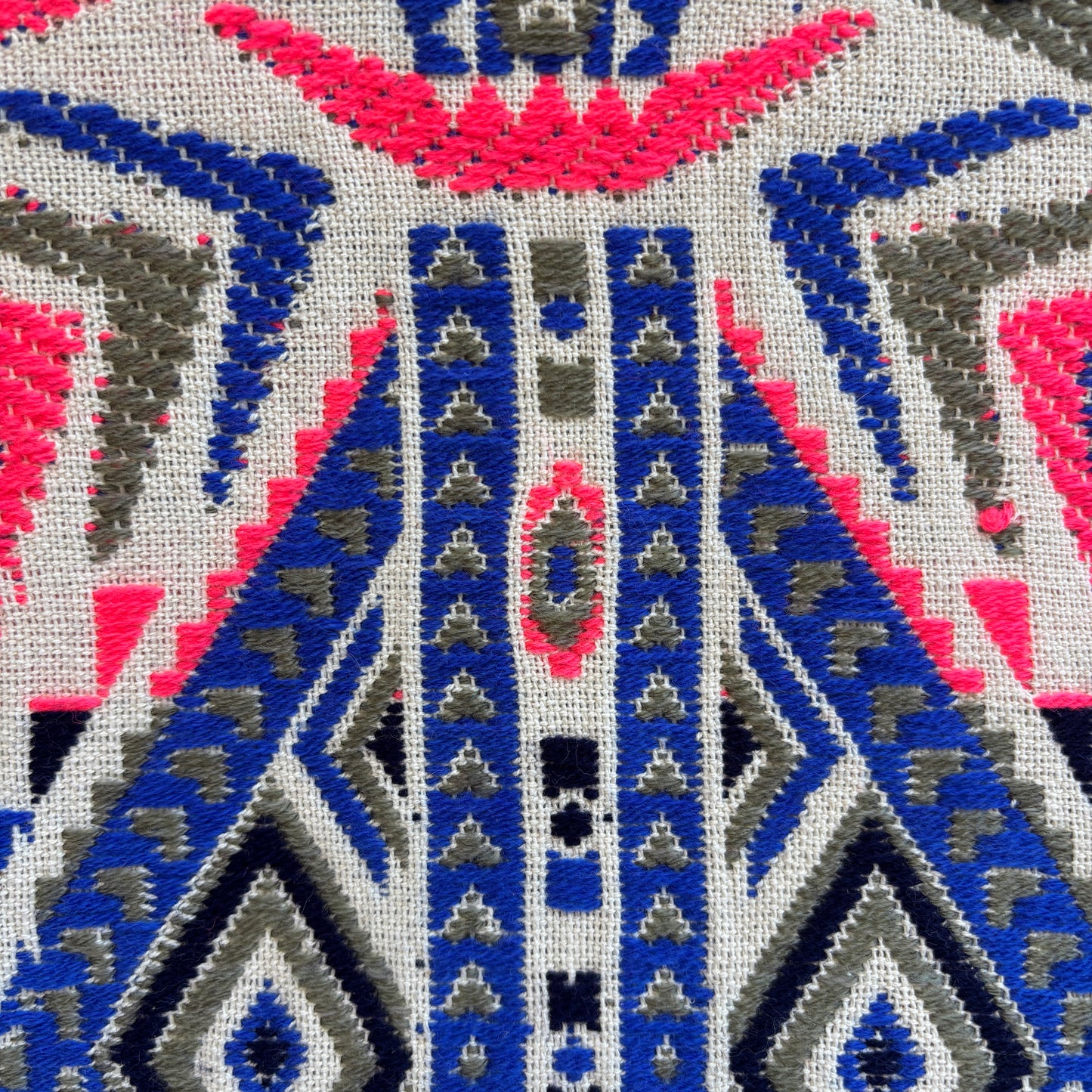 Bolso Carla "Tribal Blue Luxe" · Pieza Única Núm. 18959 (primeras piezas) en evolución.