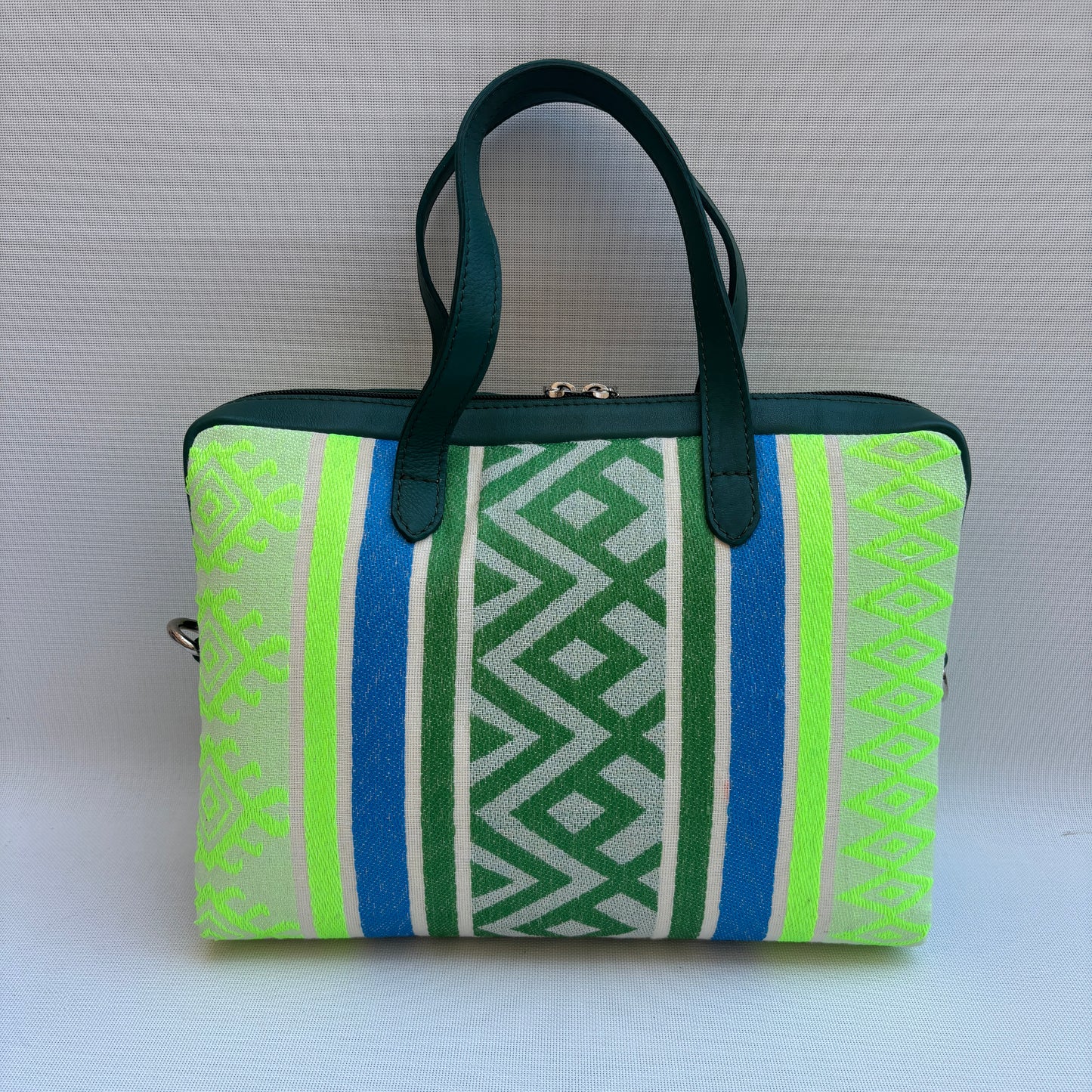 Bolso Carla "Green Light Luxe" · Pieza Única Núm. 18961 (primeras piezas) en evolución.