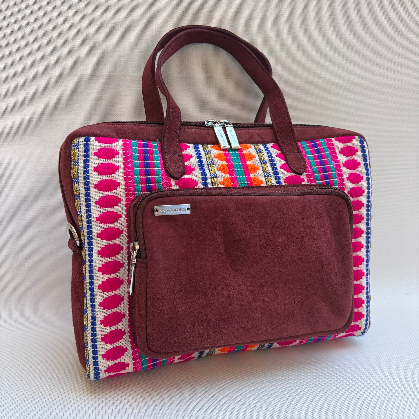 Bolso Carla "Happy Folk Luxe" · Pieza Única Núm. 18963 (primeras piezas) en evolución.