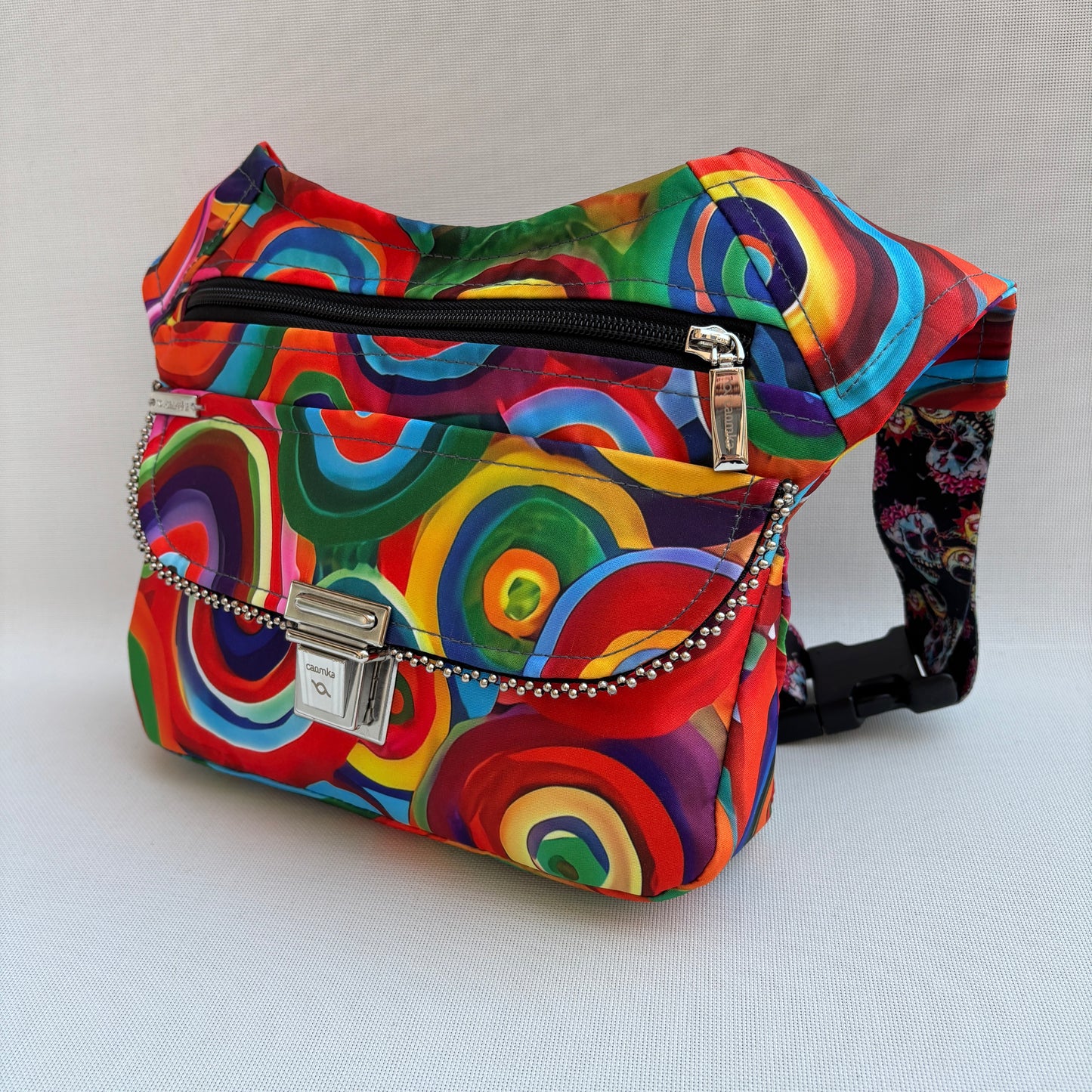 Riñonera "Special Pop Colors Top" + Bolsillo trasero · Pieza Única Núm. 16755