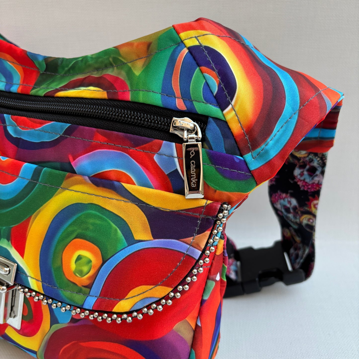 Riñonera "Special Pop Colors Top" + Bolsillo trasero · Pieza Única Núm. 16755