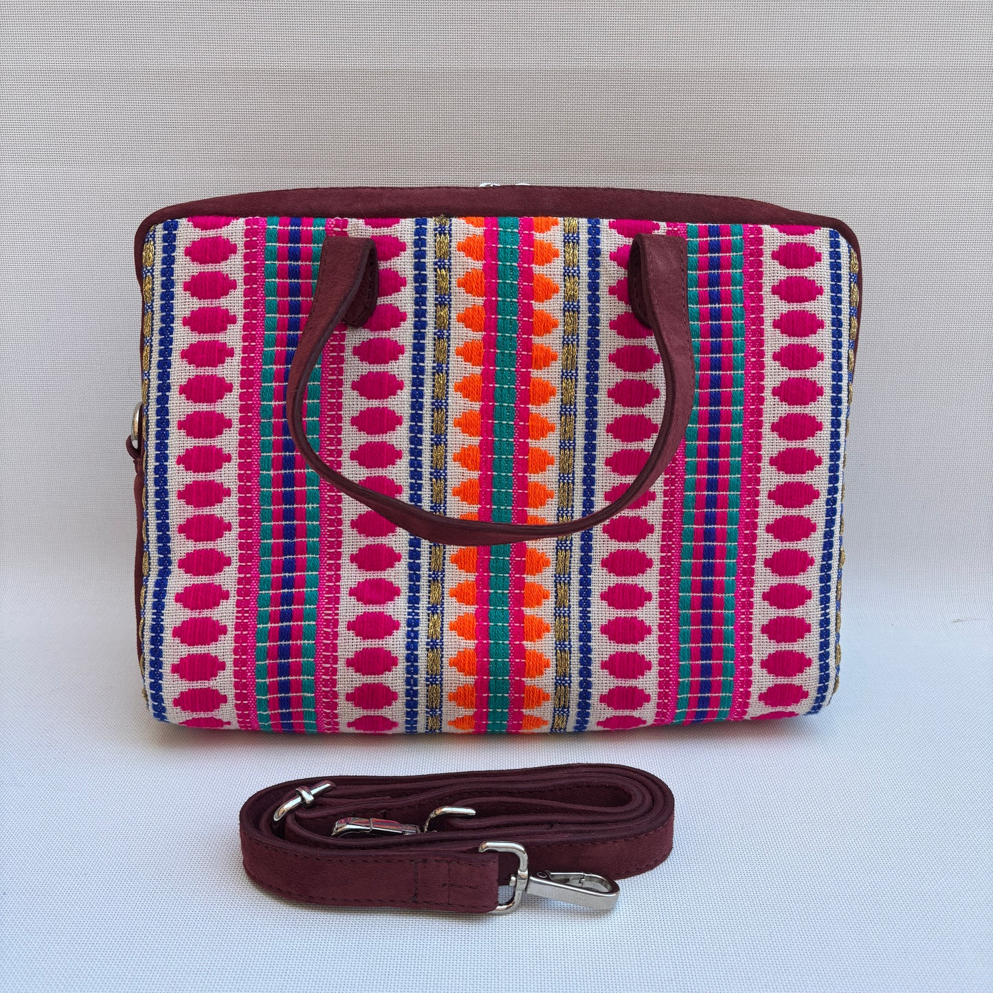 Bolso Carla "Happy Folk Luxe" · Pieza Única Núm. 18963 (primeras piezas) en evolución.