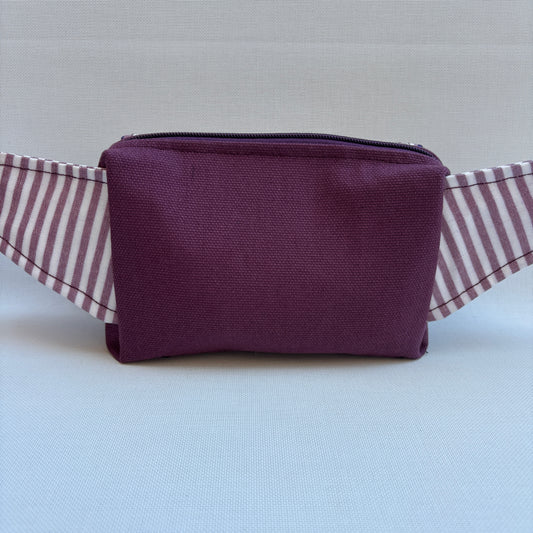 Riñonera Urban "Golden Mauve Lines II" · Pieza Única Núm. 18995