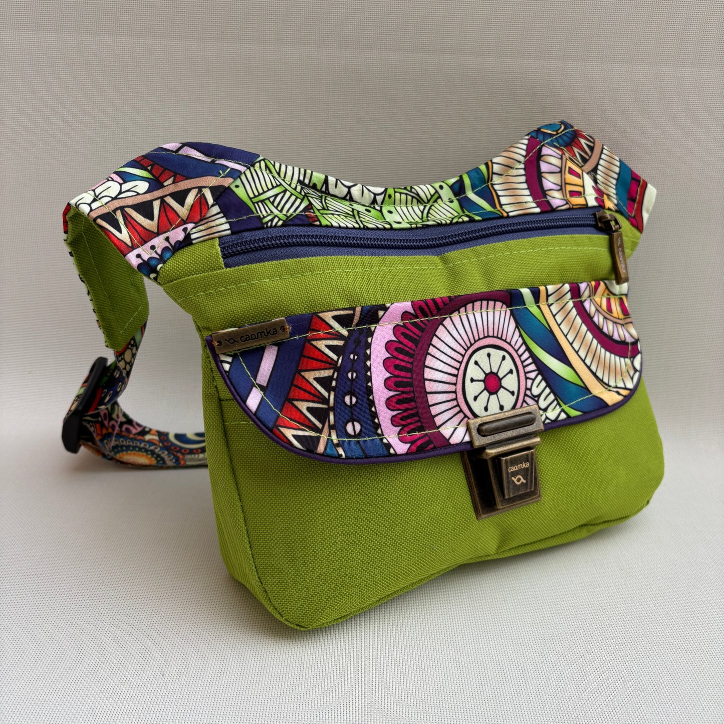 Riñonera "Special Mandalas Energy Top" + Bolsillo trasero · Pieza Única Núm. 18194