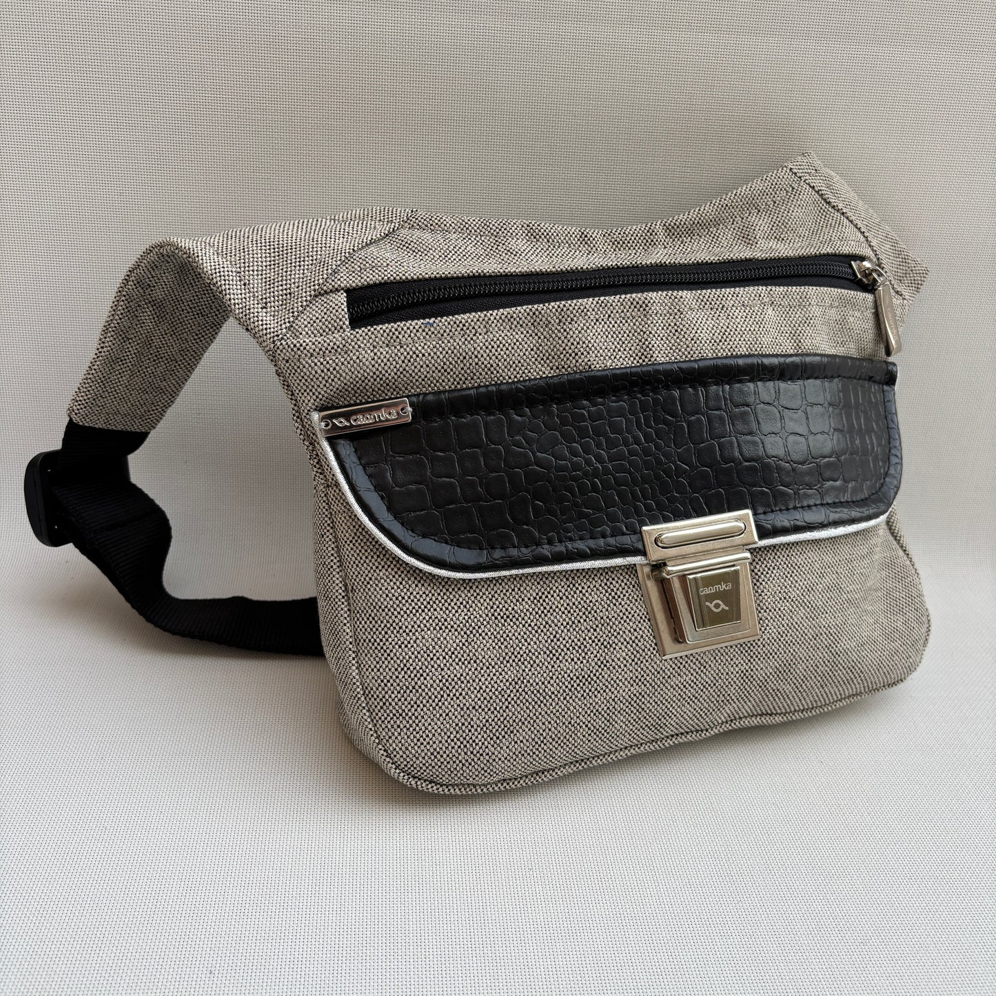 Riñonera "Special Praga" + Bolsillo trasero · Pieza Única Núm. 18326