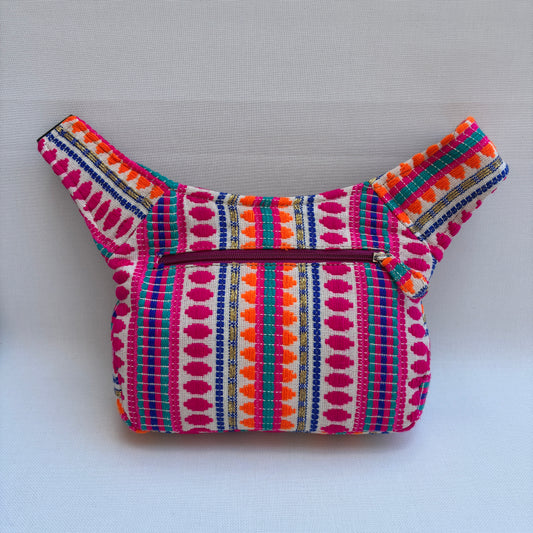 Riñonera "Neon Tribal Energy" + Bolsillo trasero · Pieza Única Núm. 18996