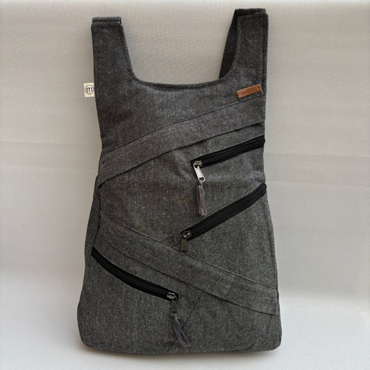 Mochila Multibolsillos "Sagarmatha" Gris · Pieza 18183