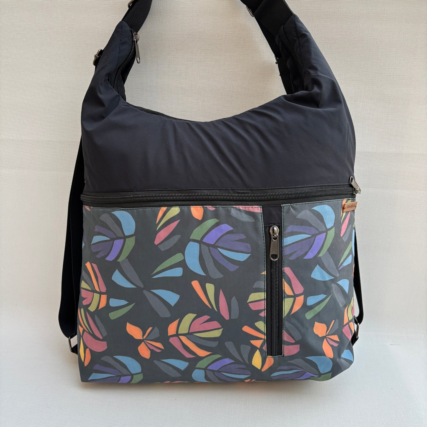 Mochila - Bolso - Tote Bag - Impermeable · Mutifunción · "Nepal" Multicolor · Súper ligera · Pieza 18316