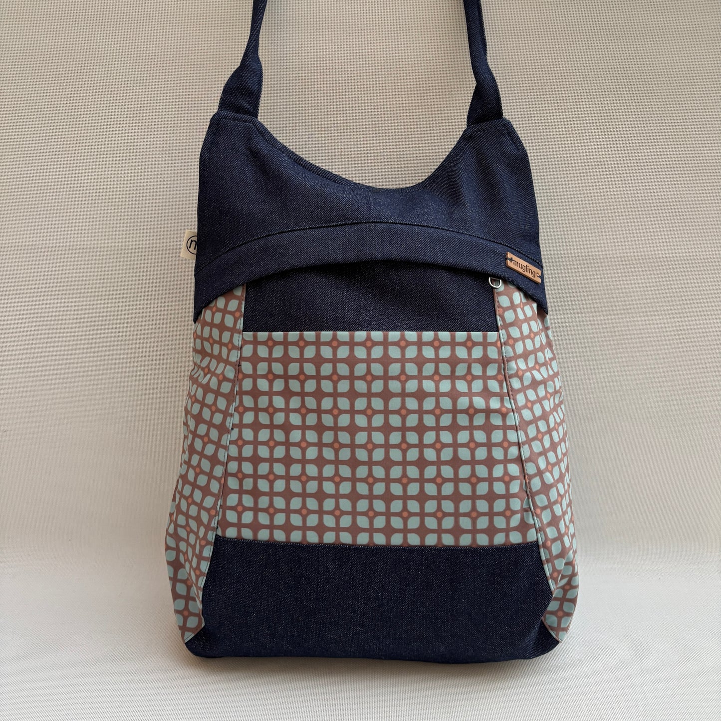 Mochila "Bhaktapur" Geometrica - Vaquera · Pieza Exclusiva 18226