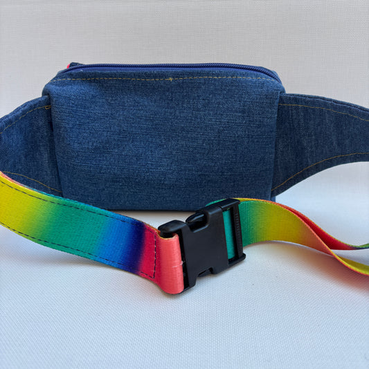 Riñonera Urban "♻️ Jeans Recycled ♻️" · Pieza Única Núm. 19008